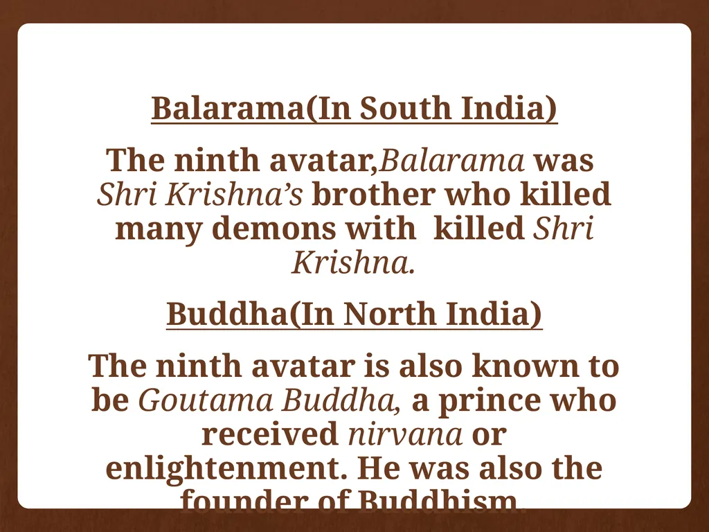 DASHAVATAR by: Saisadashiva j. kundurmutt OM - slide 19 of 22