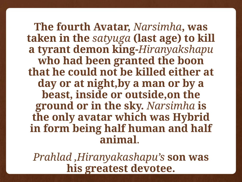 DASHAVATAR by: Saisadashiva j. kundurmutt OM - slide 9 of 22