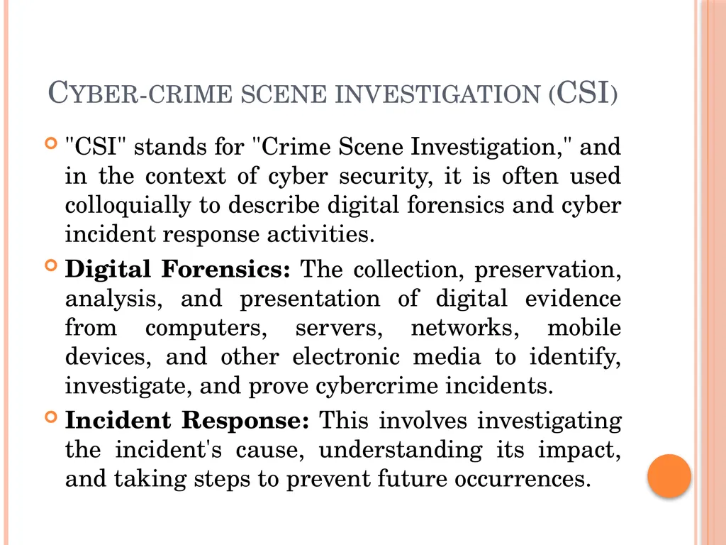 Digital Crimes 1. Digital crime begins when there - slide 44 of 45