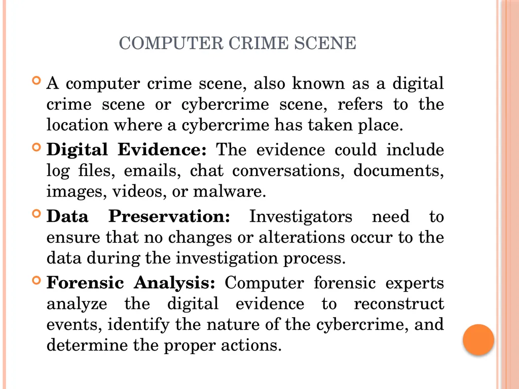 Digital Crimes 1. Digital crime begins when there - slide 42 of 45