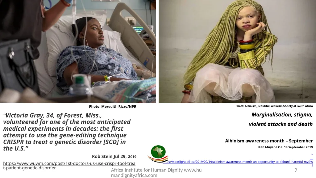 Prudence in Germline Gene Editing The Urgent Need - slide 9 of 20