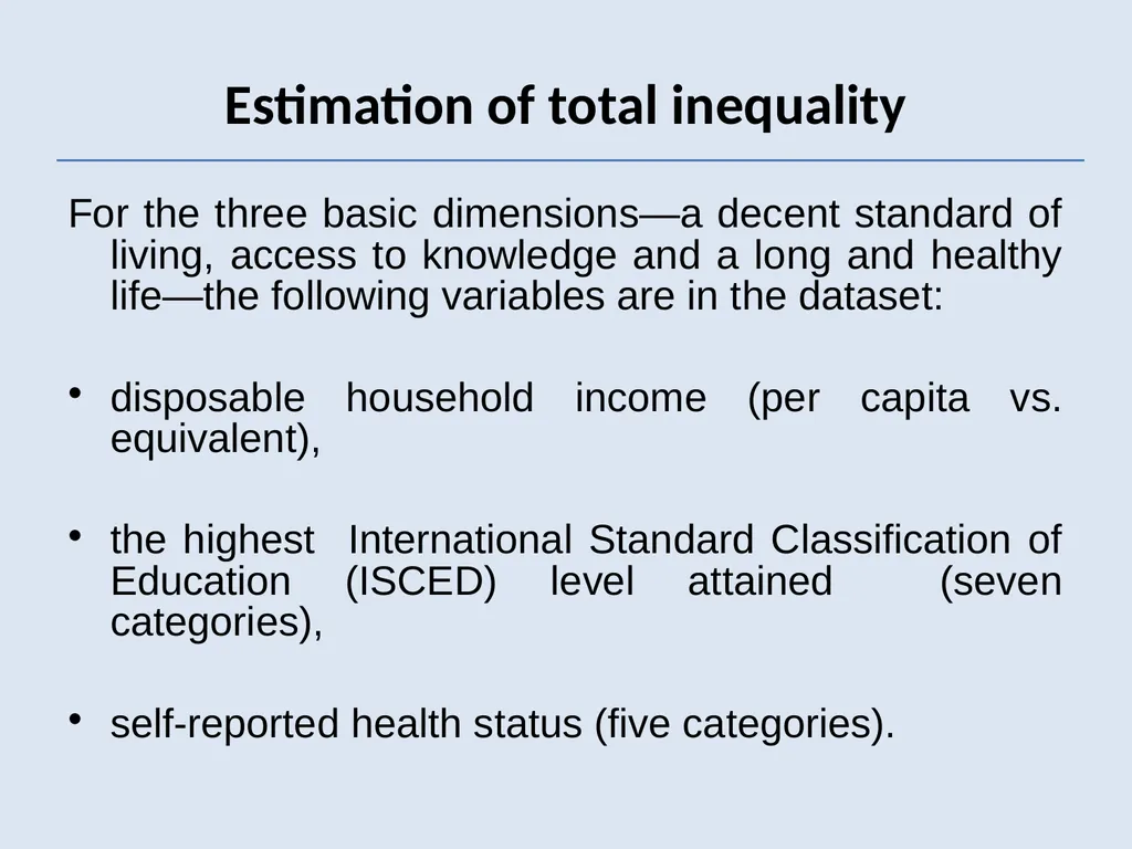 Second Conference On Measuring Human Progress - slide 14 of 28