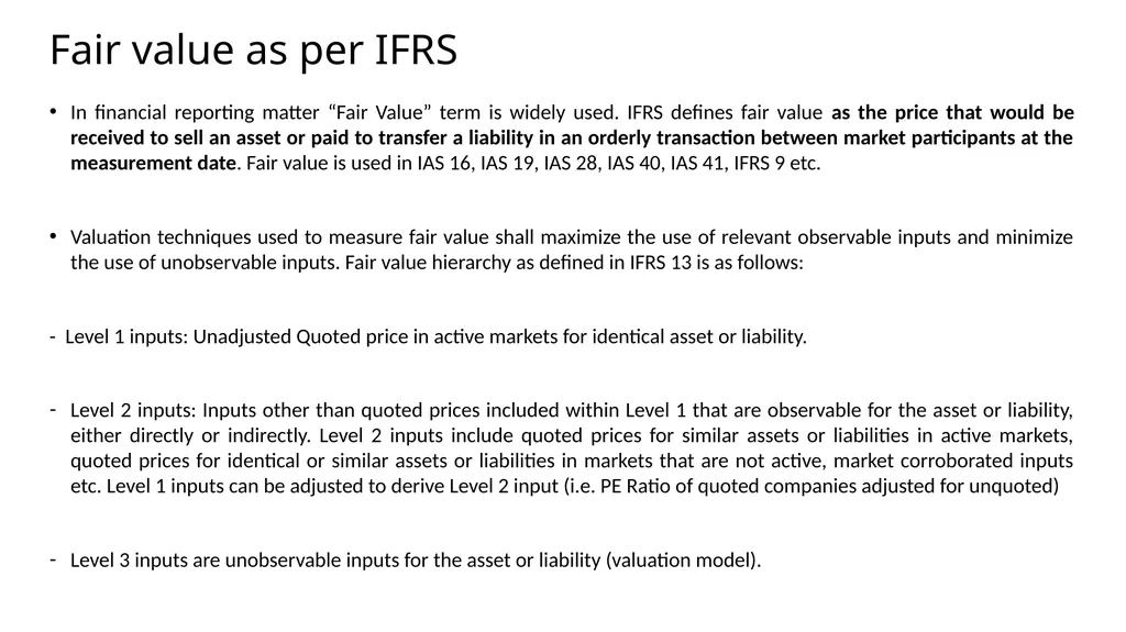 International Valuation Standards: Bangladesh - slide 5 of 28