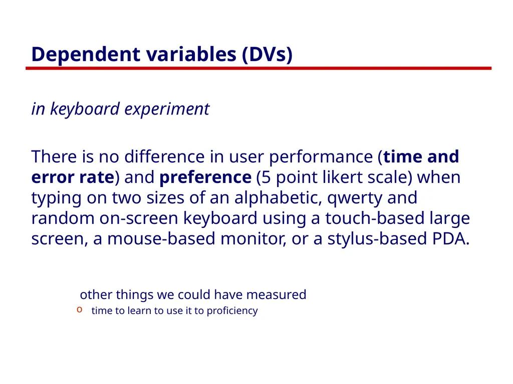 Controlled Experiments Part 1: Introduction - slide 31 of 33