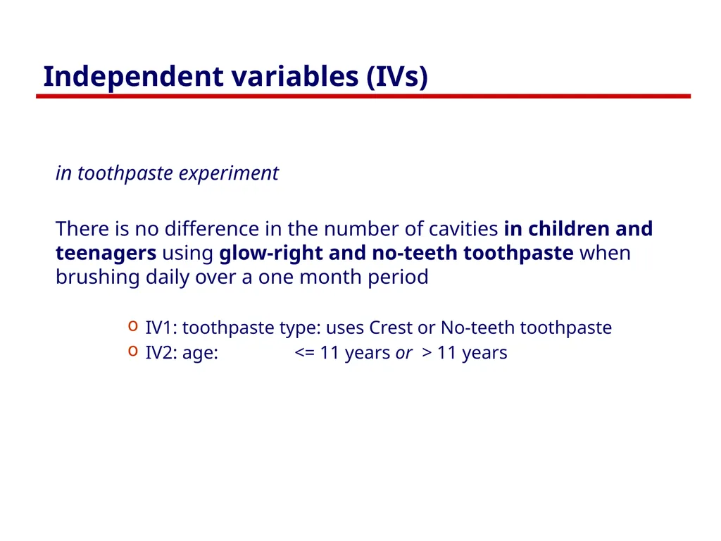 Controlled Experiments Part 1: Introduction - slide 11 of 33