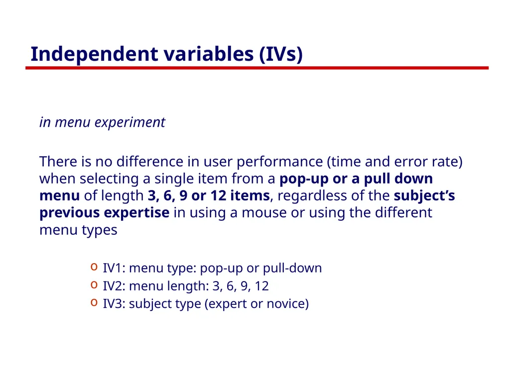 Controlled Experiments Part 1: Introduction - slide 22 of 33