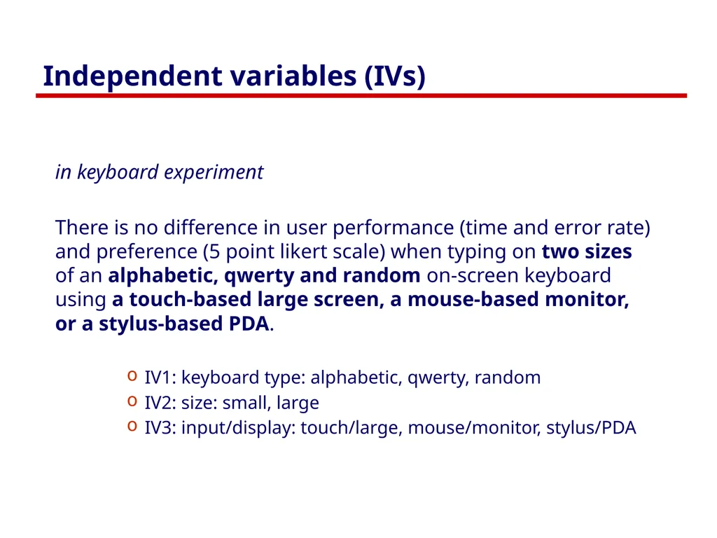 Controlled Experiments Part 1: Introduction - slide 30 of 33