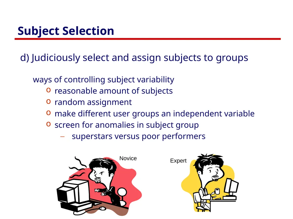 Controlled Experiments Part 1: Introduction - slide 14 of 33