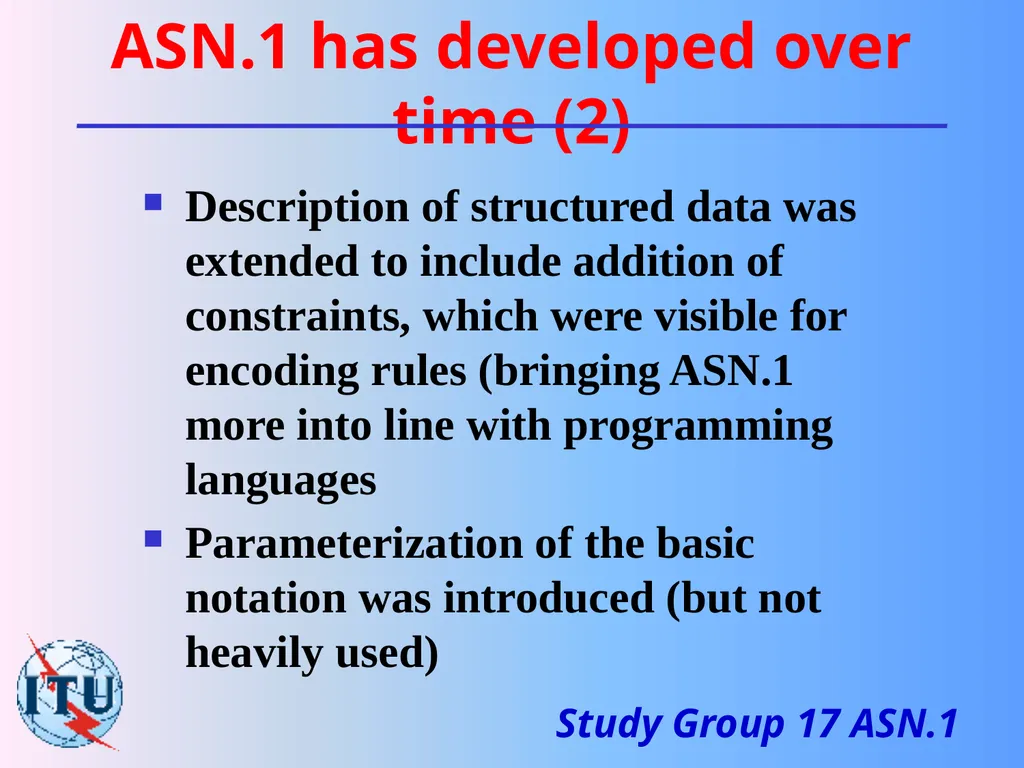 Describing and serializing structured data – A - slide 5 of 19