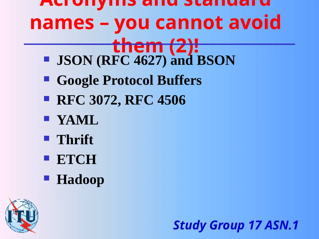 Describing and serializing structured data – A - slide 10 of 19