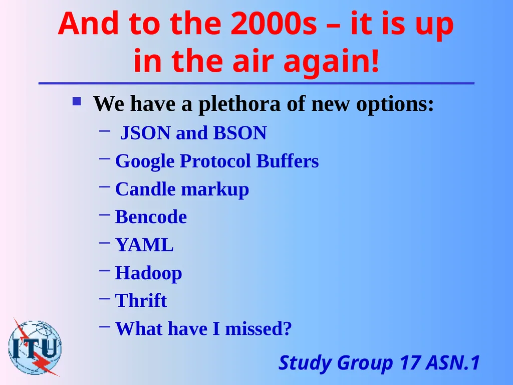 Describing and serializing structured data – A - slide 17 of 19