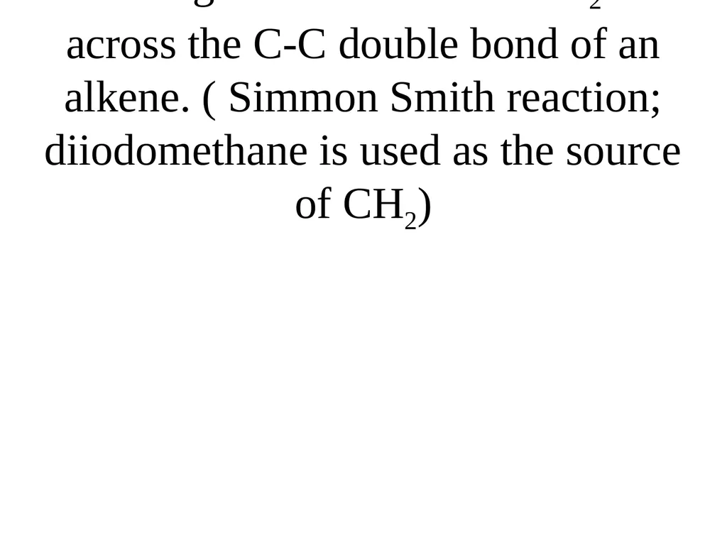 CHM 221- BASIC ORGANIC CHEMISTRY 1 ALLICYCLIC - slide 80 of 89