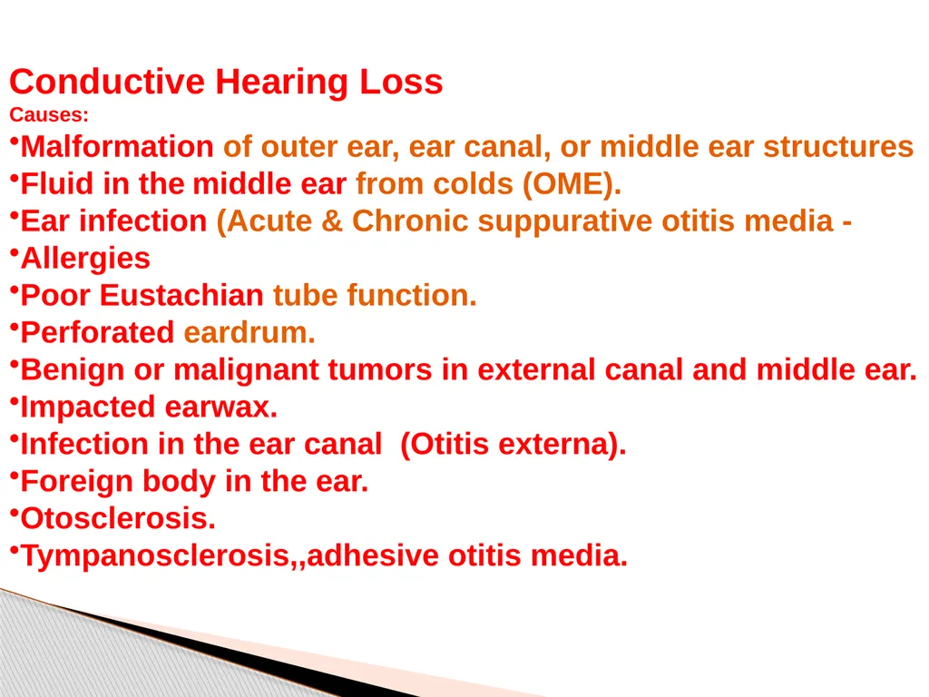 DEAFNESS,,,,,HEARING LOSS Asst.prof dr.FALIH - slide 7 of 48
