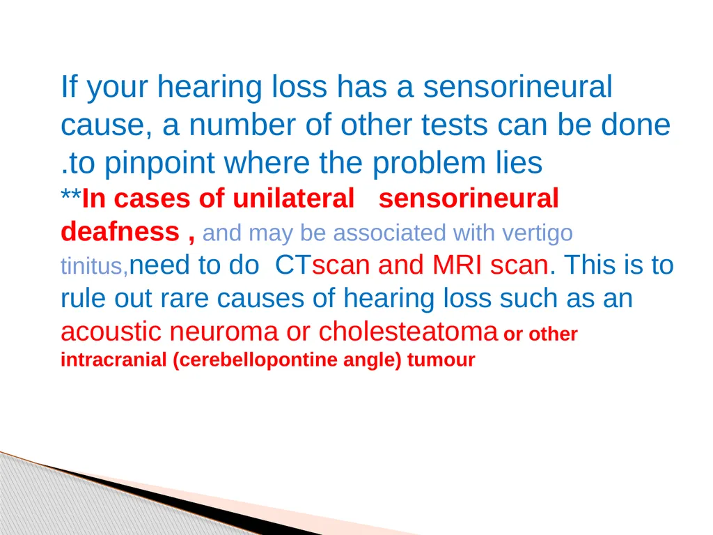 DEAFNESS,,,,,HEARING LOSS Asst.prof dr.FALIH - slide 20 of 48