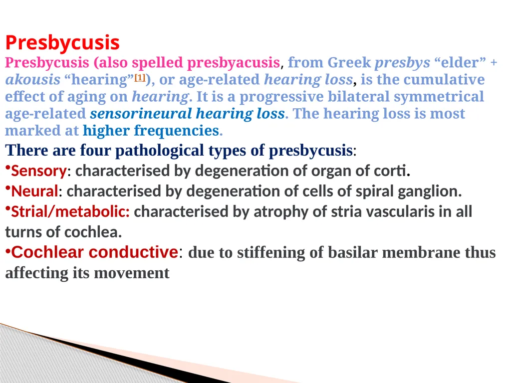 DEAFNESS,,,,,HEARING LOSS Asst.prof dr.FALIH - slide 40 of 48