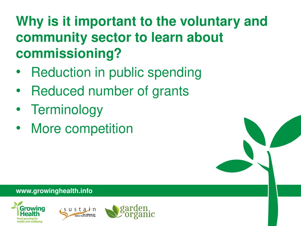 What is commissioning? “Commissioning is the cycle - slide 5 of 6