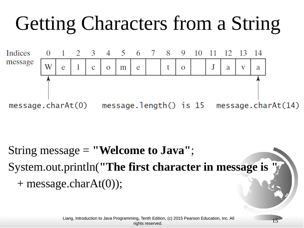1 Ch 5 : Mathematical Functions, Characters, and - slide 15 of 31