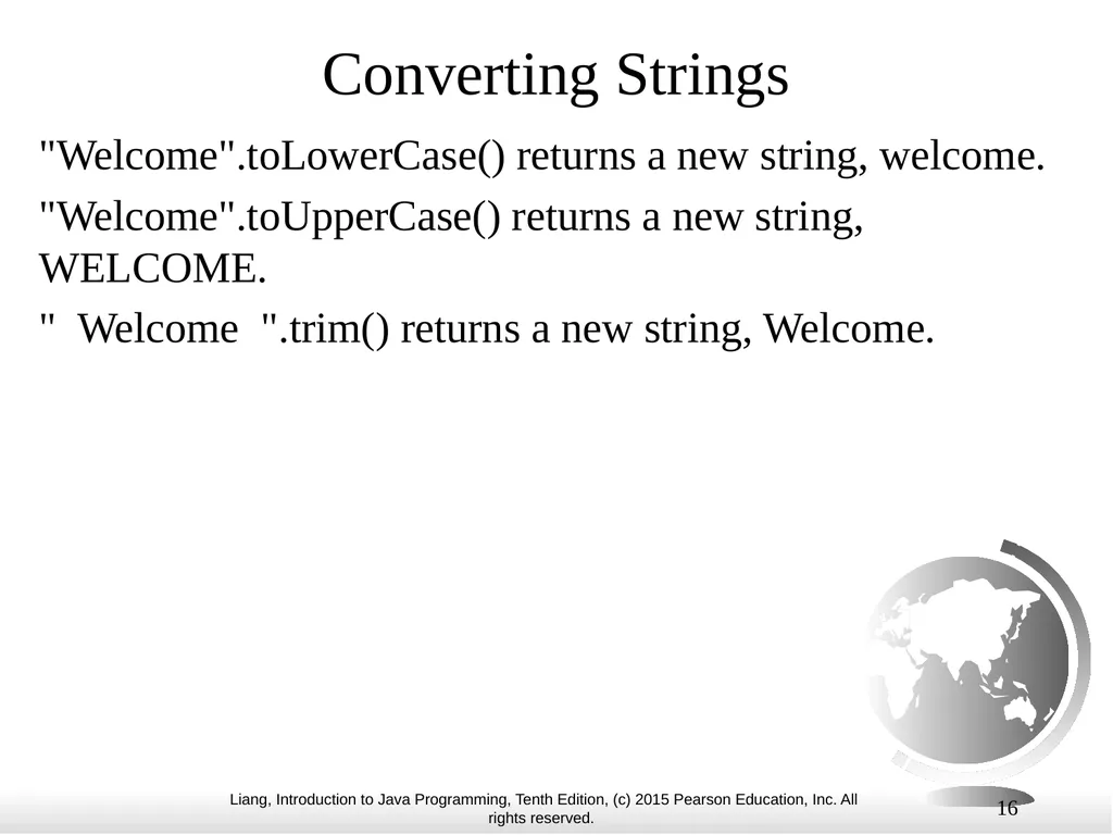 1 Ch 5 : Mathematical Functions, Characters, and - slide 16 of 31