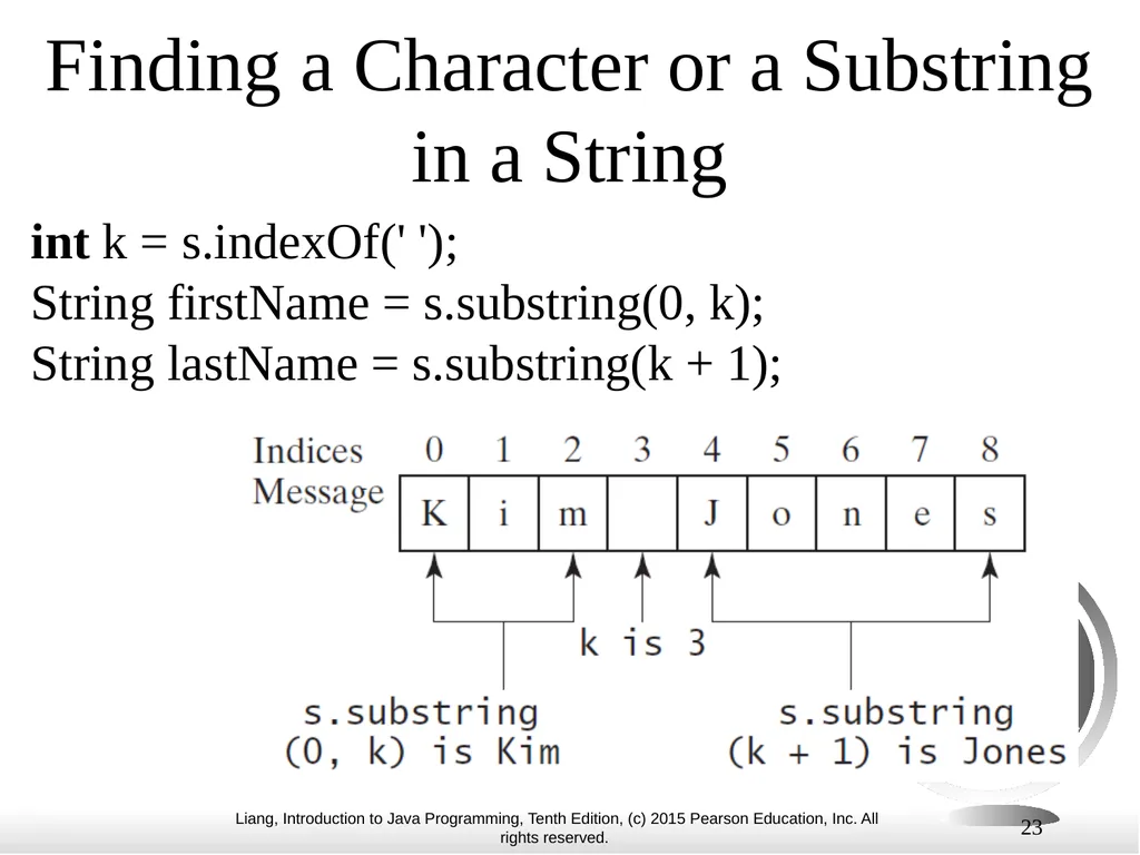 1 Ch 5 : Mathematical Functions, Characters, and - slide 23 of 31