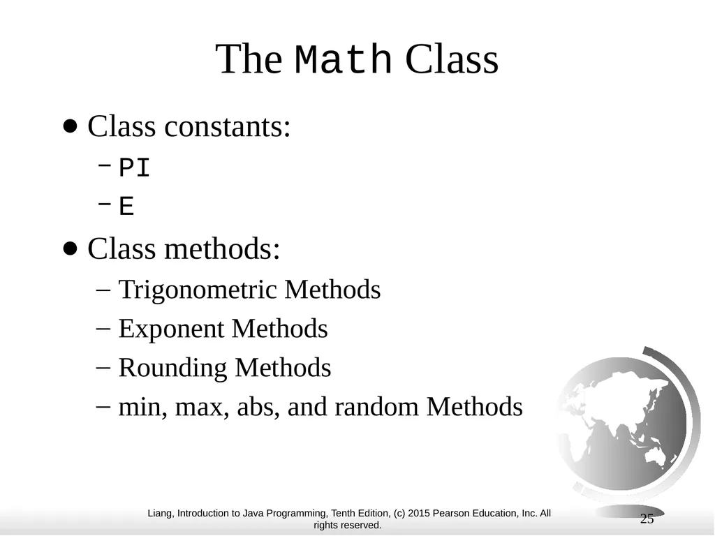 1 Ch 5 : Mathematical Functions, Characters, and - slide 25 of 31