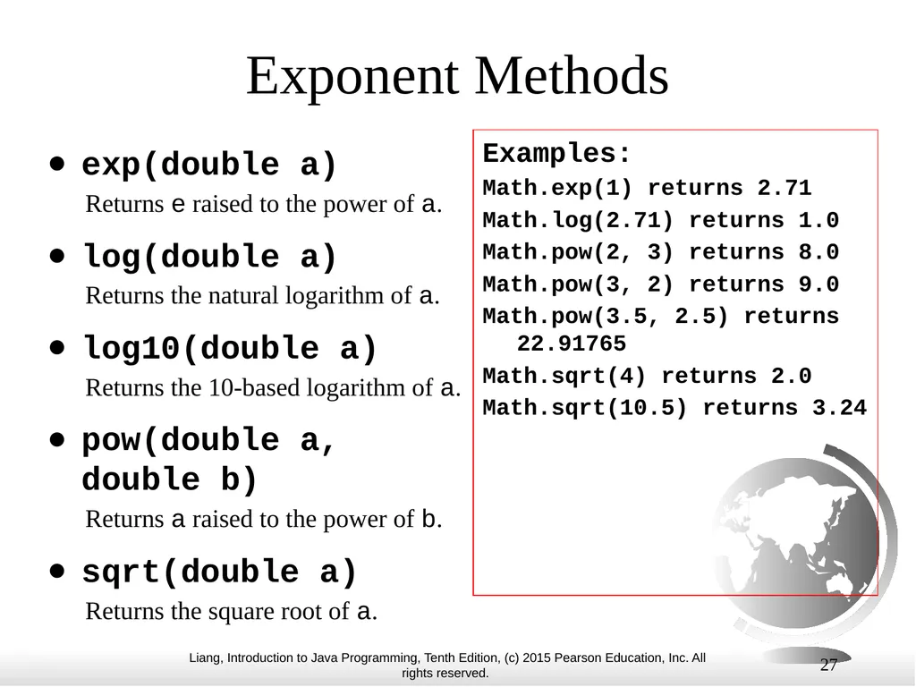 1 Ch 5 : Mathematical Functions, Characters, and - slide 27 of 31