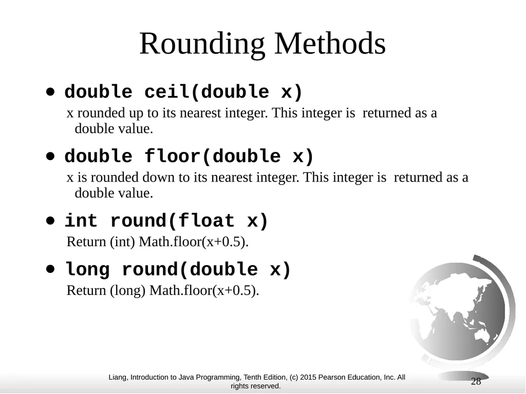 1 Ch 5 : Mathematical Functions, Characters, and - slide 28 of 31