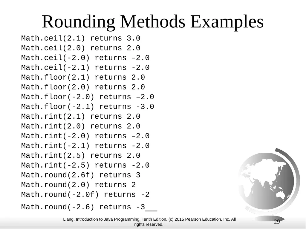 1 Ch 5 : Mathematical Functions, Characters, and - slide 29 of 31