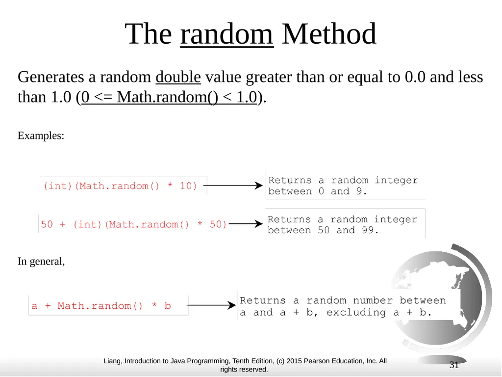 1 Ch 5 : Mathematical Functions, Characters, and - slide 31 of 31