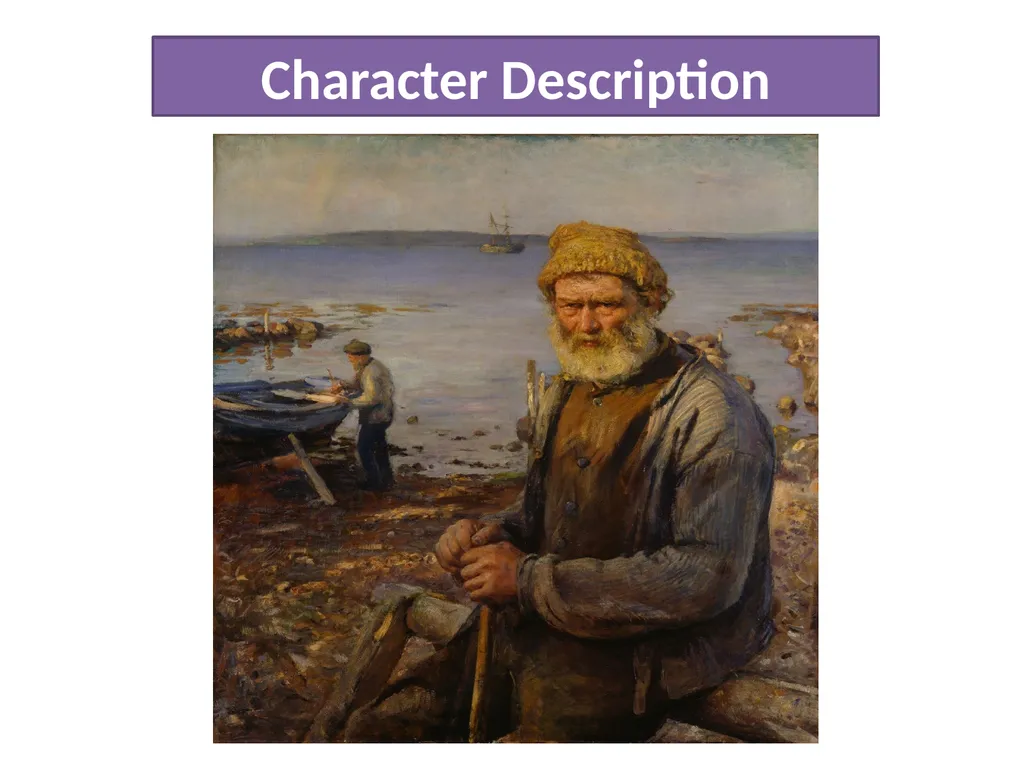 Character Description Character Description You - slide 1 of 11