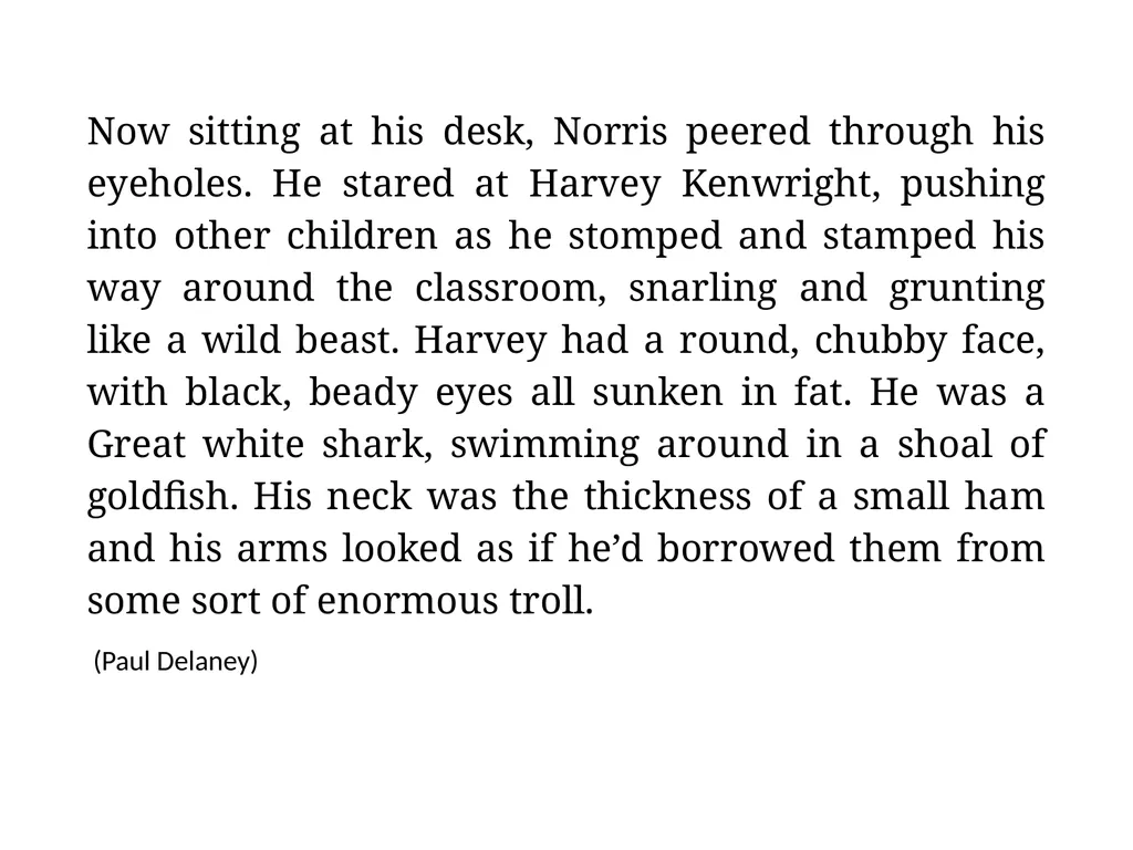 Character Description Character Description You - slide 10 of 11
