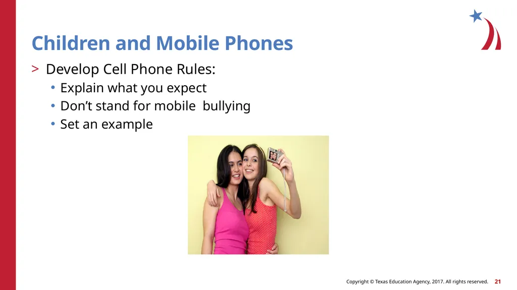 Protecting Children Online Child Guidance - slide 21 of 27