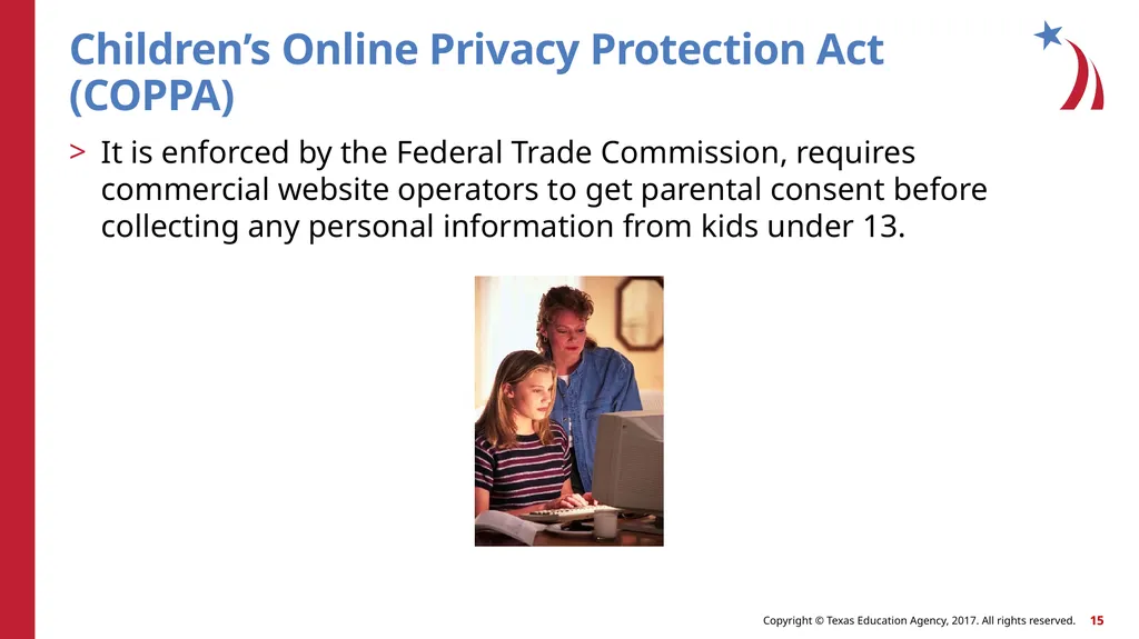 Protecting Children Online Child Guidance - slide 15 of 27