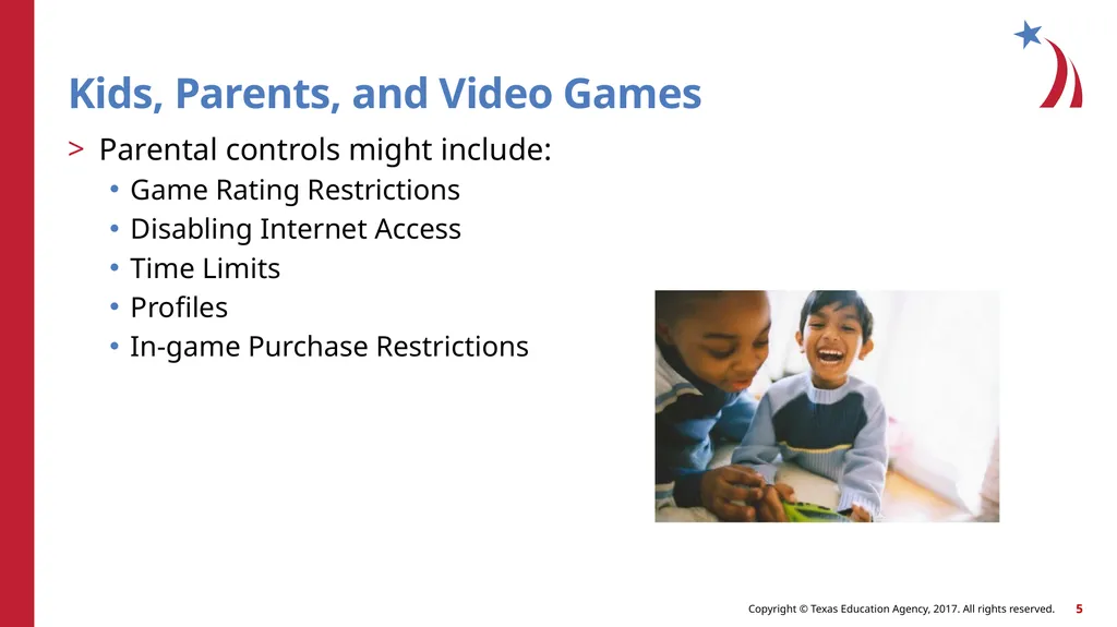 Protecting Children Online Child Guidance - slide 5 of 27