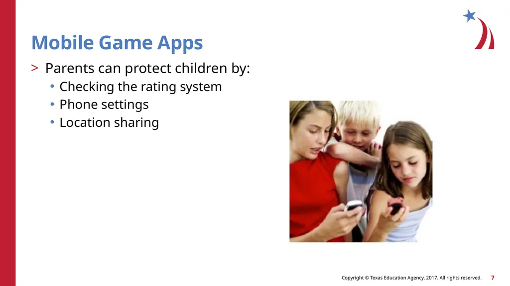 Protecting Children Online Child Guidance - slide 7 of 27