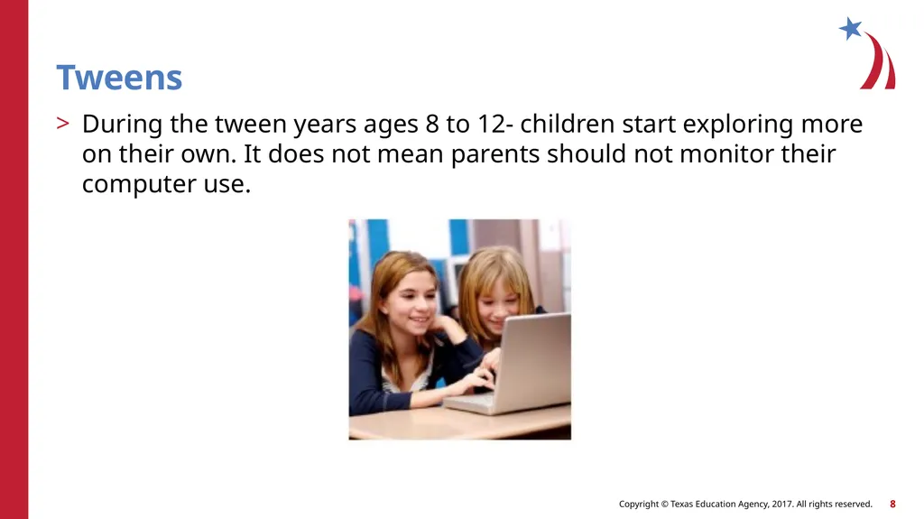 Protecting Children Online Child Guidance - slide 8 of 27