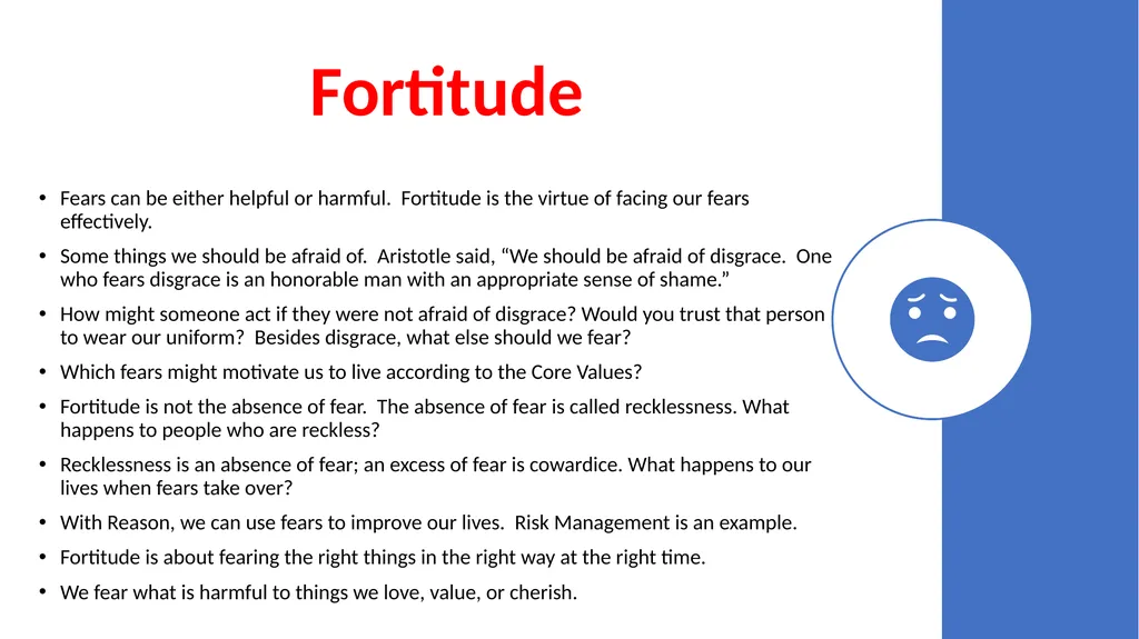 CAP Character Development Values for Living Series - slide 6 of 11