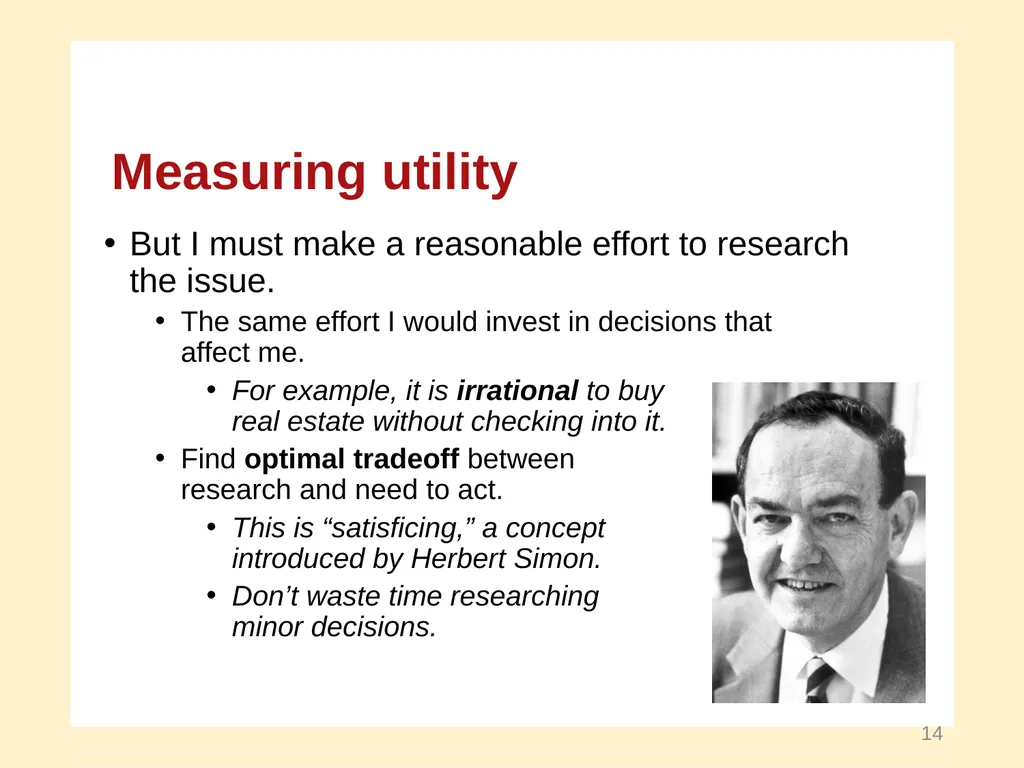 Utilitarian Principle A Course in Business Ethics - slide 14 of 15