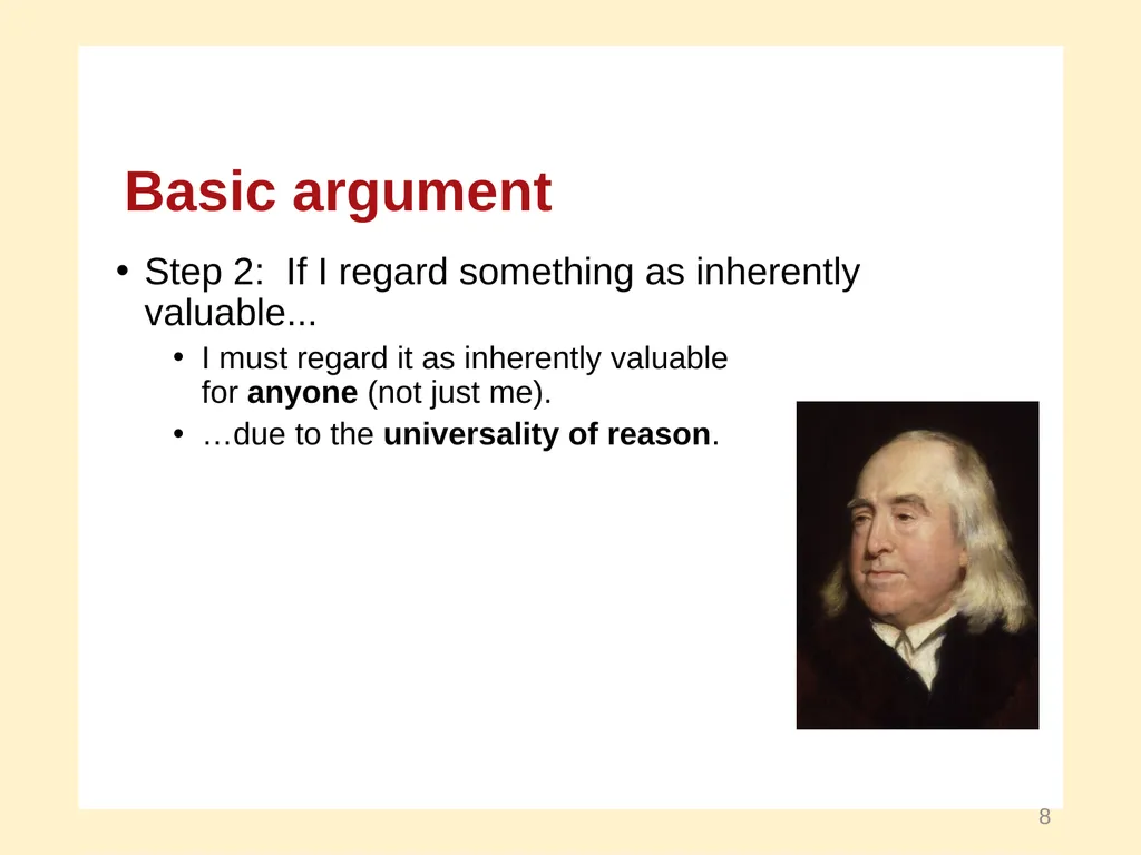 Utilitarian Principle A Course in Business Ethics - slide 8 of 15