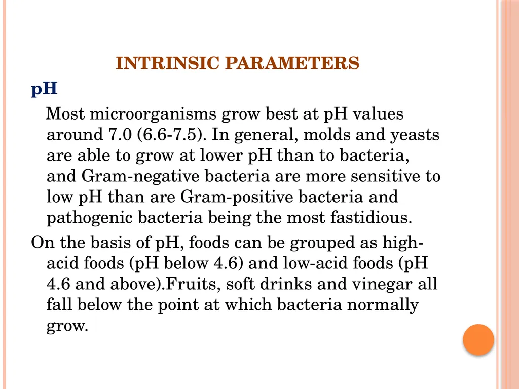 Intrinsic and Extrinsic Parameters of Foods That - slide 3 of 22