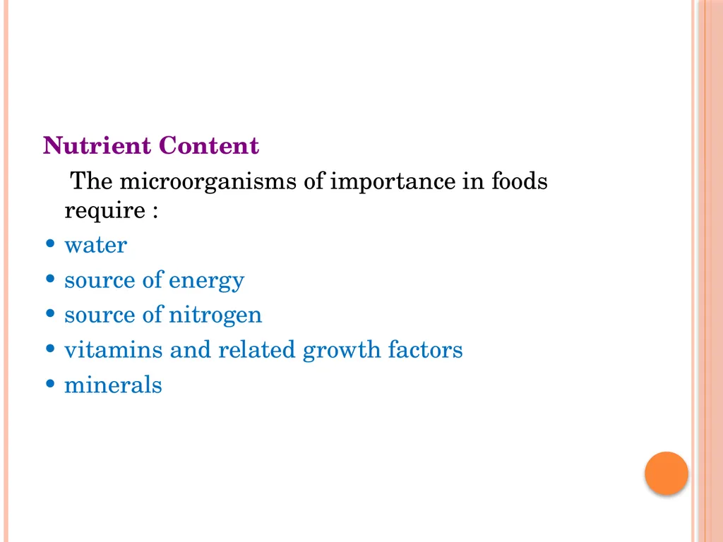 Intrinsic and Extrinsic Parameters of Foods That - slide 8 of 22
