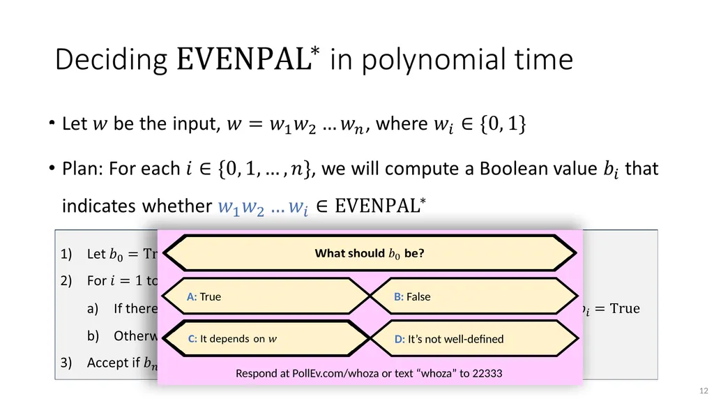 1 CMSC 28100 Introduction to Complexity Theory - slide 12 of 26
