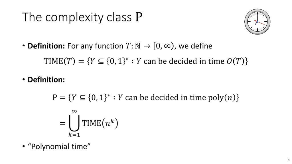 1 CMSC 28100 Introduction to Complexity Theory - slide 4 of 26