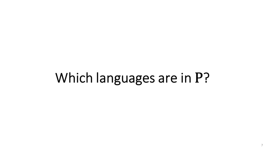 1 CMSC 28100 Introduction to Complexity Theory - slide 7 of 26