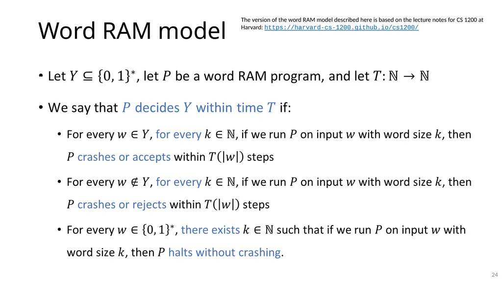 1 CMSC 28100 Introduction to Complexity Theory - slide 24 of 26