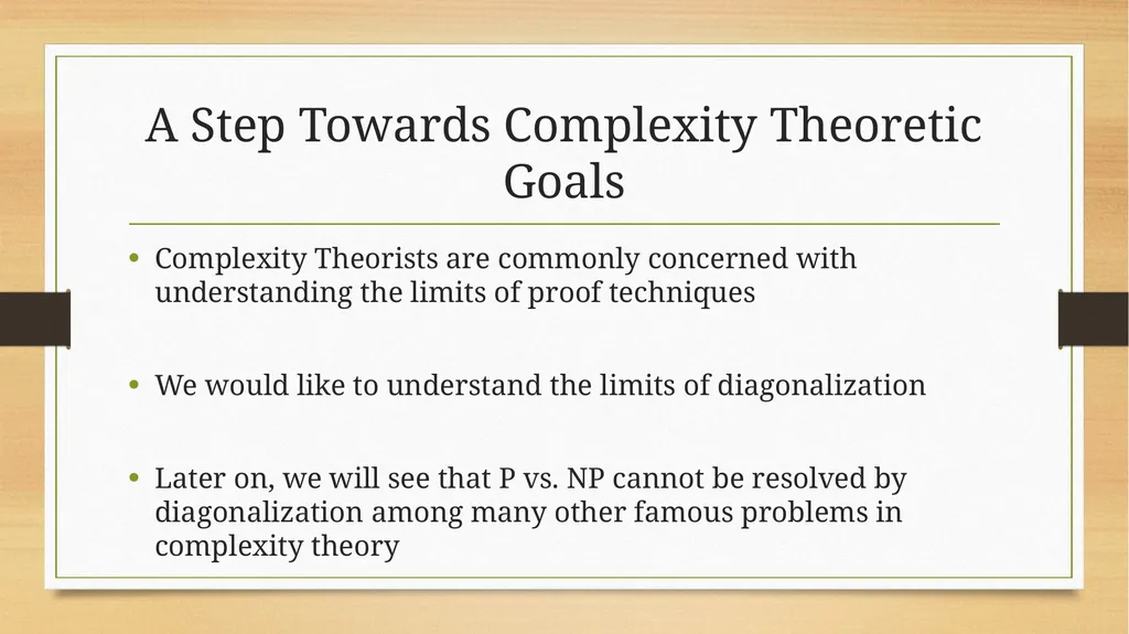 Introduction to Oracles in Complexity Theory DeVon - slide 9 of 24