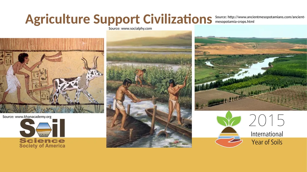 Soils Support Civilization Presented by Great - slide 9 of 14