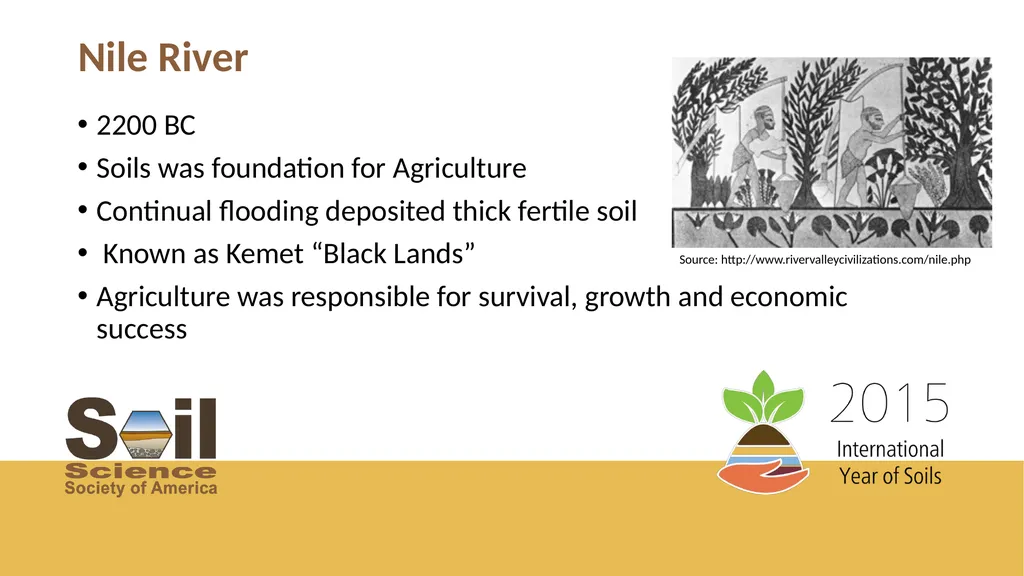 Soils Support Civilization Presented by Great - slide 4 of 14