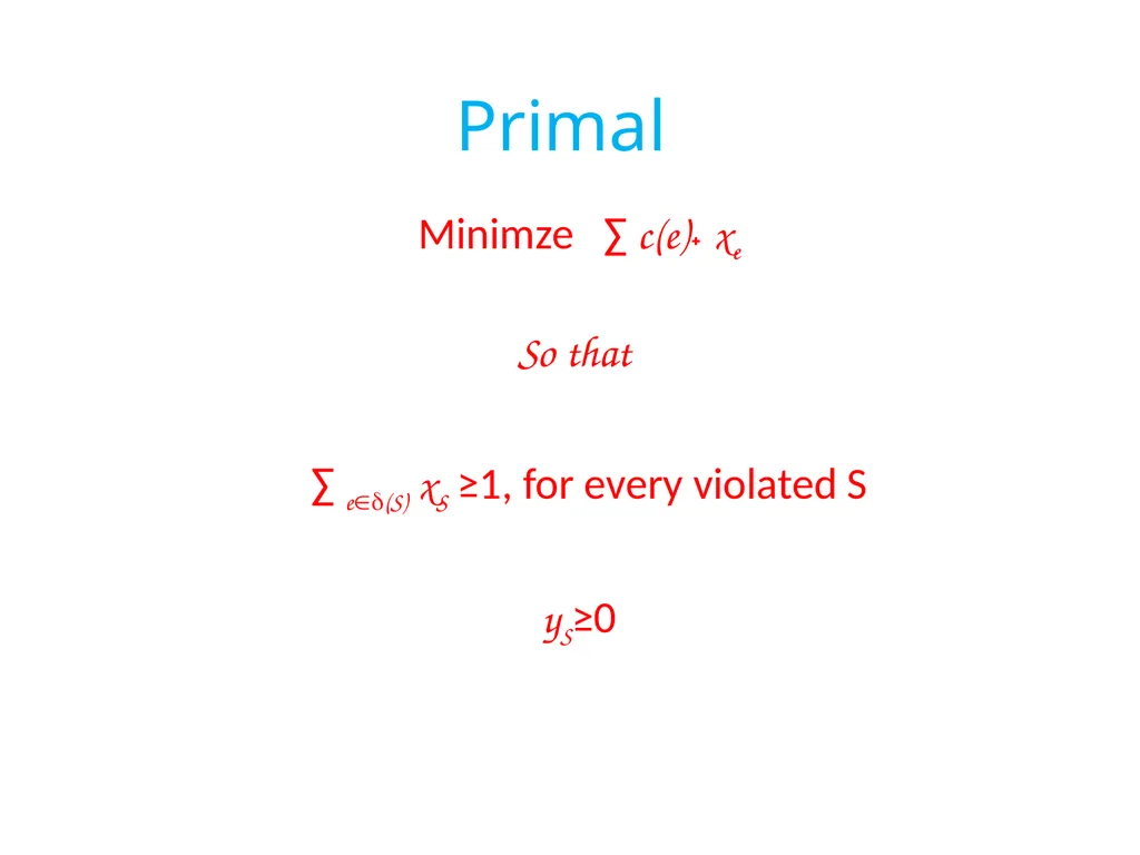 Approximating Steiner forest and other similar - slide 4 of 15