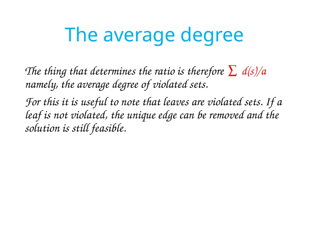 Approximating Steiner forest and other similar - slide 13 of 15