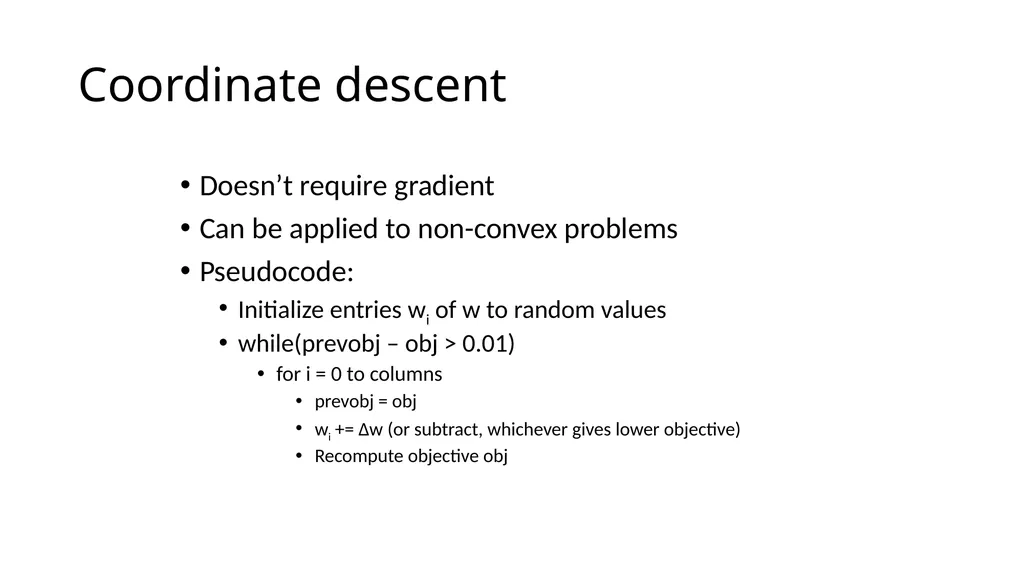Linear modeling Usman Roshan Department of Data - slide 22 of 44